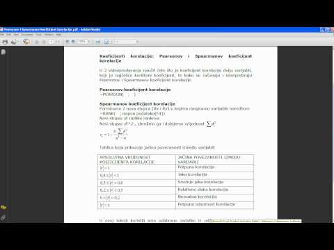 Video: Kako Izračunati Koeficijent Korelacije