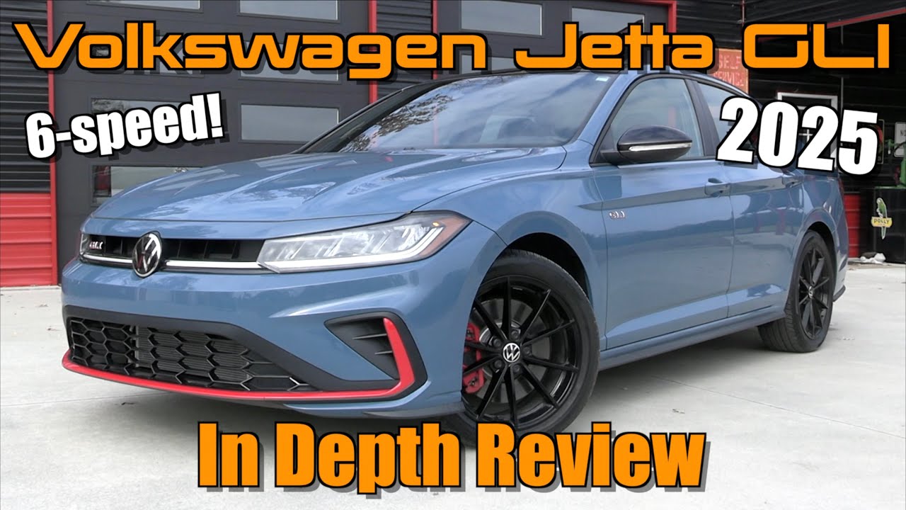2025 Volkswagen Jetta GLI Autobahn (6-Speed Manual): Start Up, Test Drive & In Depth Review