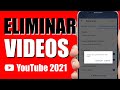  cmo eliminar un de youtube desde la app shorts