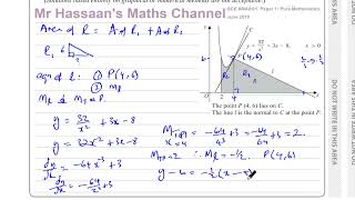 [8], Edexcel (GCE), 8MA0/01, AS, (UK), June 2018, Q15, Integration, Area Under Curves