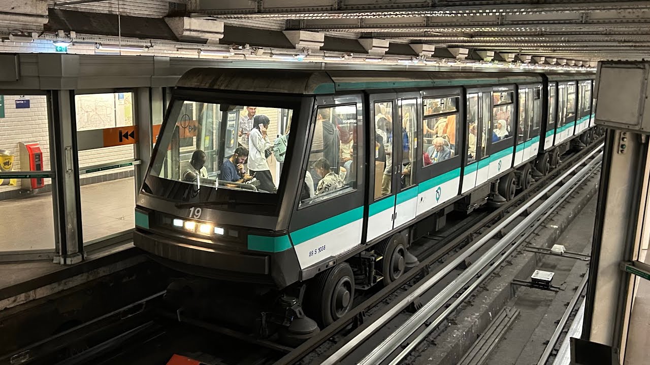 M4 : La fin des MP89 CA RATP