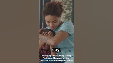 Identifying and Validating Strong Feelings and Emotions of Your Child #neurodiverseparenting