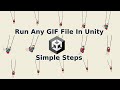 How to Run GIF/Small Videos Files in Unity3D || Unity 3D tutorial by @LogicalProgrammer