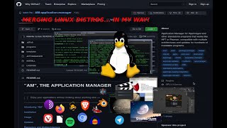 "AM" Application Manager for ALL the GNU/Linux distributions - OVERVIEW screenshot 1