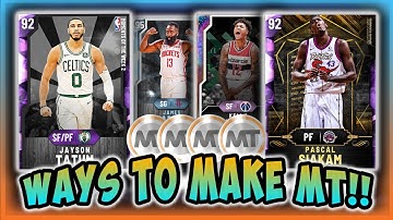 NBA2K20 BEST WAYS TO MAKE MT - 3 NEW WAYS/FILTERS TO USE NOW!! MAKE MILLIONS OF MT NO COMPETITION!!!