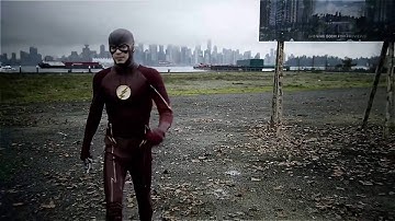 The Flash - tachyon device, barry goes 4× faster