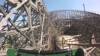 FULL RIDE: Viper BACKWARDS at Six Flags Great America with OFFICIAL POV