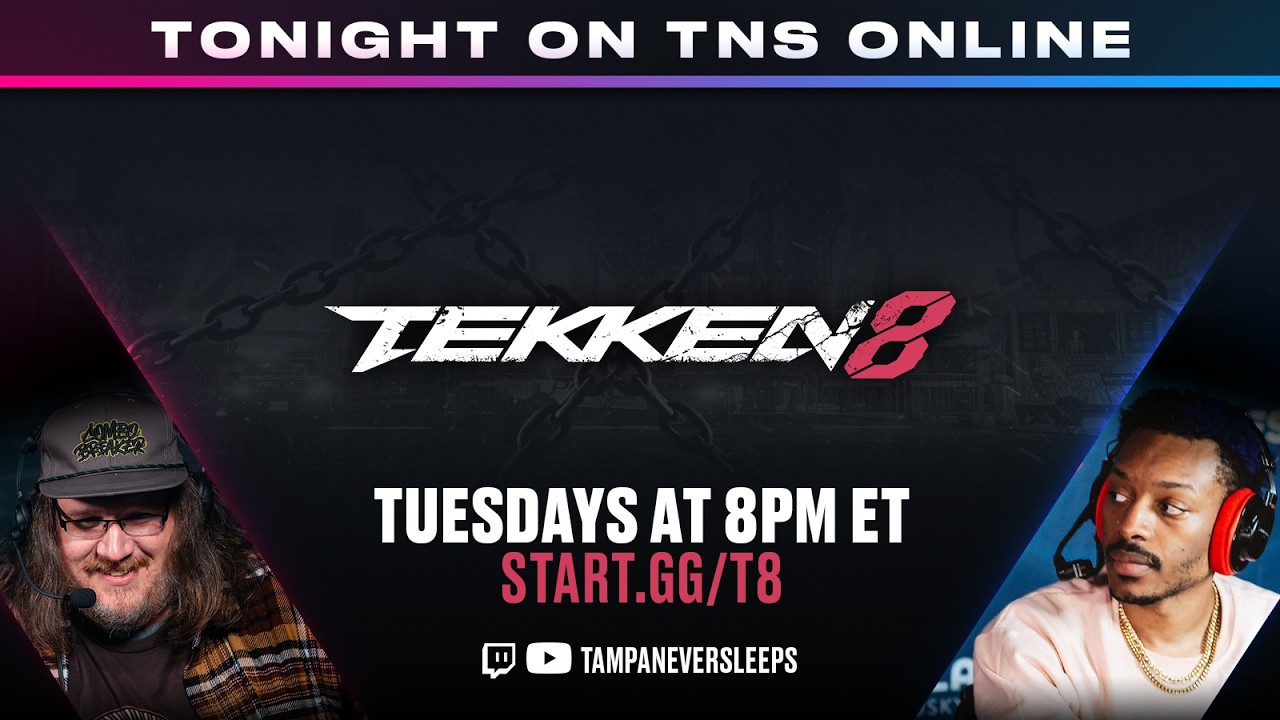 [🔴 LIVE] TNS TEKKEN 8 #106 - !bracket !matcherino