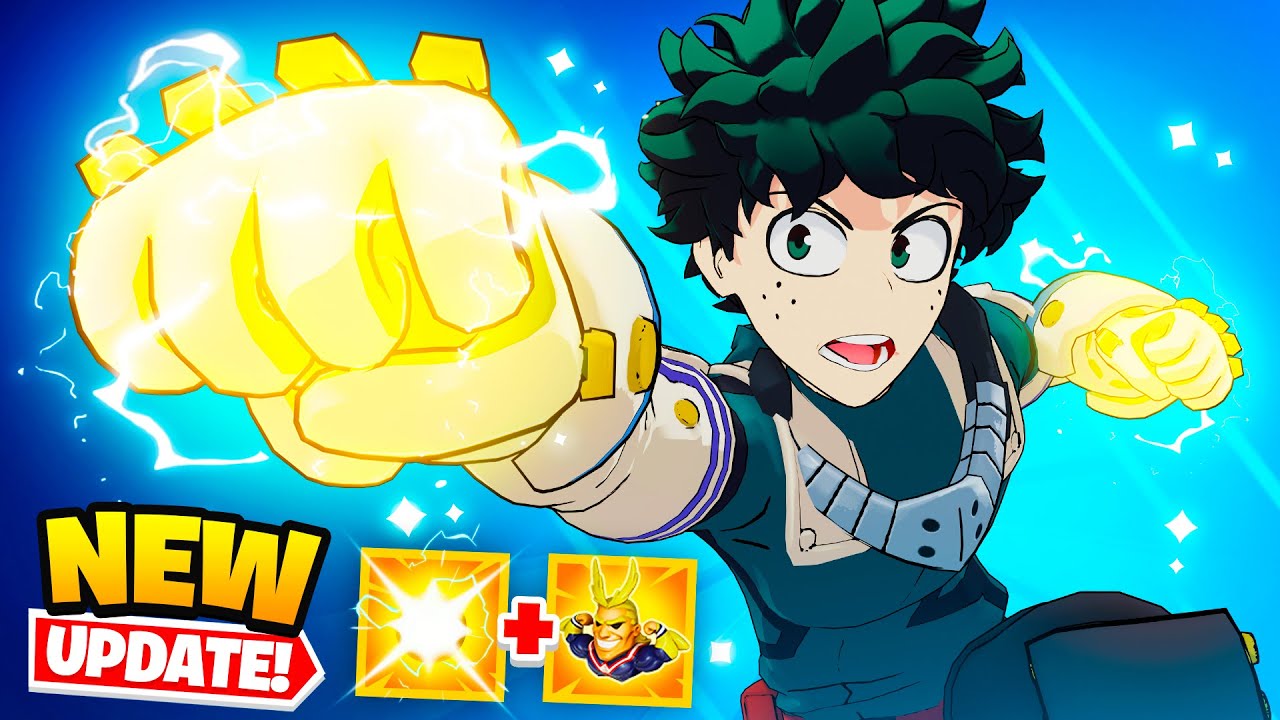 *NEW* My Hero Academia Update in Fortnite YouTube