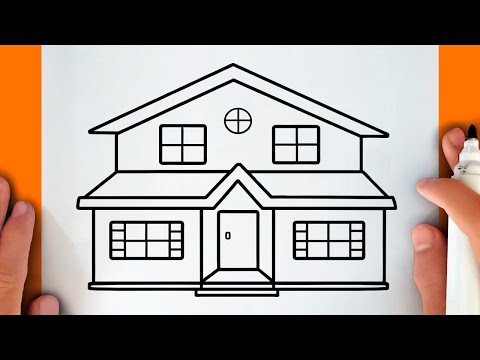 HOW TO DRAW A HOUSE