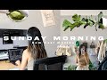 My 8am morning routine  developing productive  healthy habits ft a calm  peaceful sunday reset