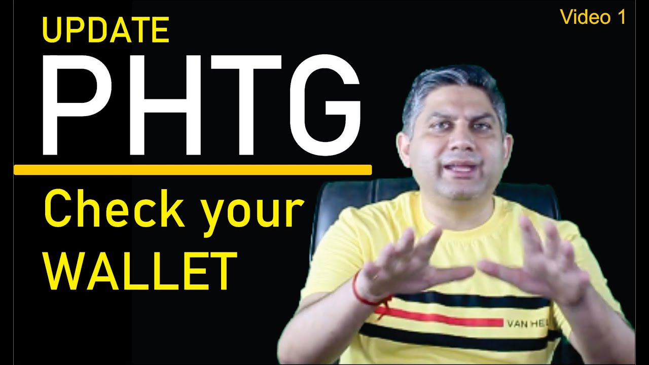 Update on PHTG. How to Check your PHTG Tokens in Trust Wallet or Tronlink Pro Wallet?