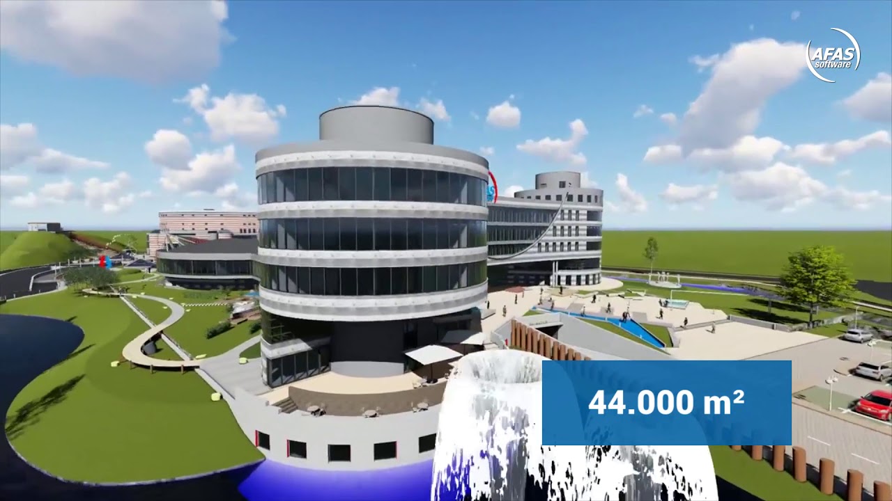 Bouw AFAS Experience Center - YouTube