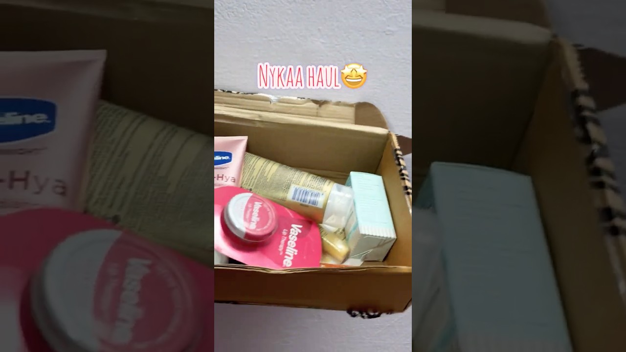 Nykaa haul..🤩