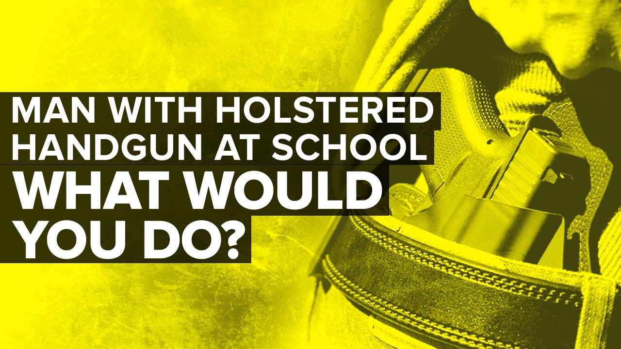 You Notice A Man With A Holstered Handgun At A School Play. What Would You Do?