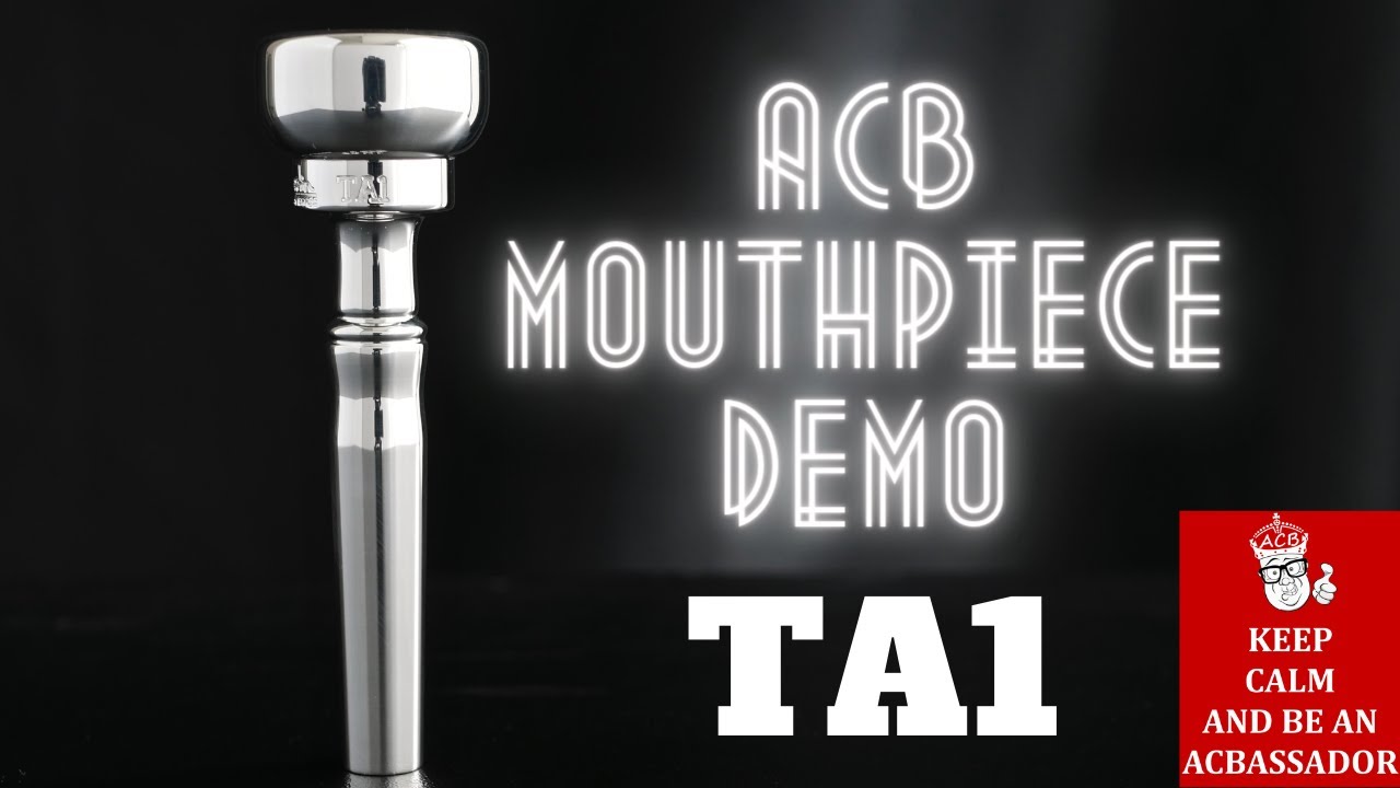 ACB TA1 Mouthpiece Demo My First Mouthpiece Design, Based on Clark