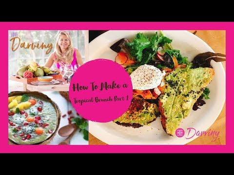 How To Make A Tropical Brunch Part 1 (All Things Lemon!)