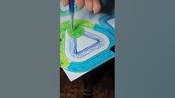 Shocking Spirograph Pattern #spirograph