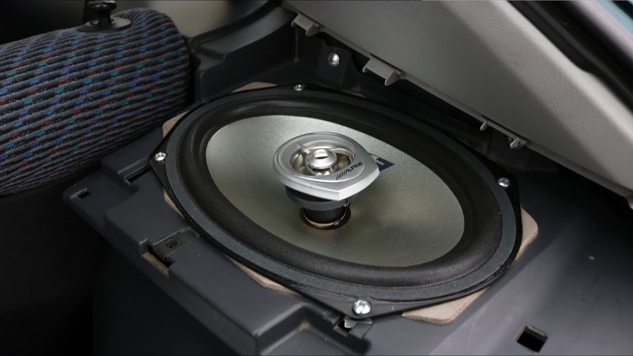 Honda Civic - Rear Speakers Installation - YouTube