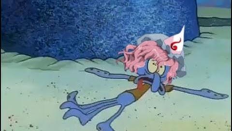 Touhou 7 Portrayed by spongebob