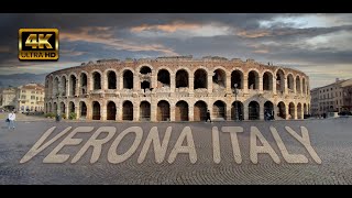 Verona Walking Tour | See the Beautiful highlights of this Italian city | 4k video