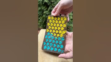 A Simple And Beautiful Video Showing the Process of Creating 💕 from Sand🏝️ #asmr #satisfying #diy