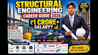 Structural Engineering Career 2026 🏗️ | Salary, Courses, Skills & Jobs After 12th