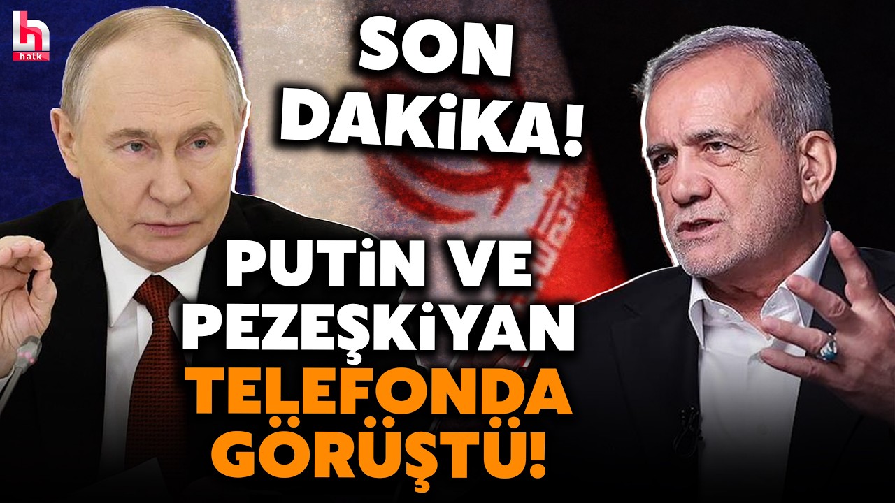 SON DAKİKA! Rusya Devlet Başkanı Putin ile İran Cumhurbaşkanı Pezeşkiyan telefonda görüştü!
