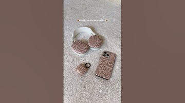 ⁠@burgaofficial  w the fall designs & best quality🤎 #iphone #accessories #tech #airmax #airpod