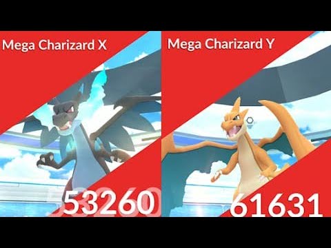 Mega Raid Charizard X and Y, Blastoise and more in Pokemon Go.