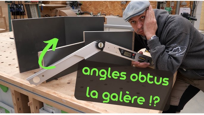 Technique de menuiserie : tracer n'importe quel angle sans