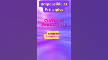 The Key to Responsible AI Principle 20 #responsibleai #artificialintelligence #ethicalai #technology