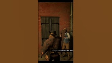 This Is How High Honor Players Rob NPCs in  #rdr2