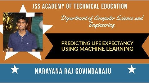 Predicting Life Expectancy using ML