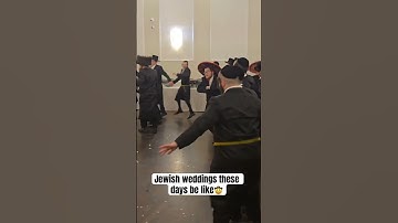 Thumbnail of Jewish weddings these days be like🤠#shabbat #shalom #rabbi