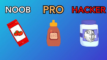 NOOB vs Pro vs HACKER = The Cook