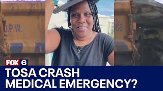 Wauwatosa fatal crash, DPW driver's family suspects medical emergency | FOX6 News Milwaukee