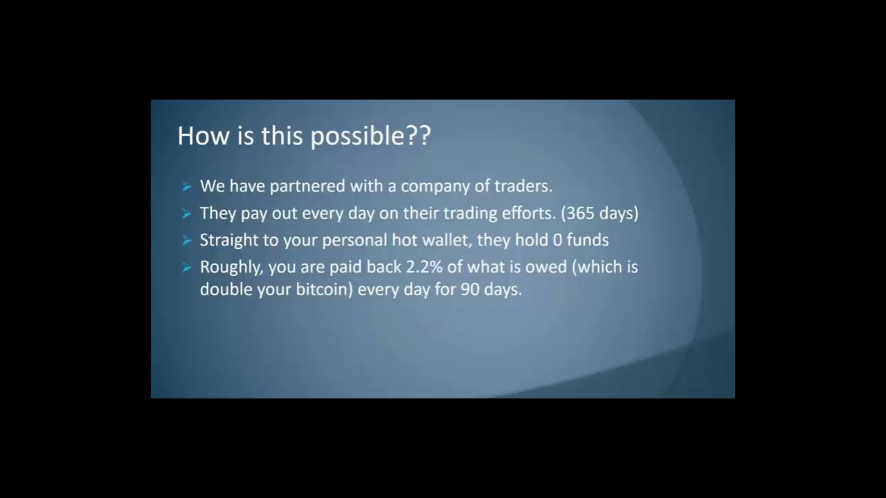 Double Your Bitcoin In 90 Days Make A Bitcoin Wallet - 