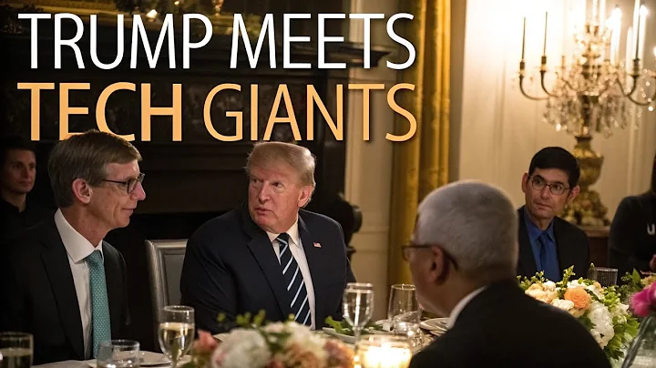 Donald Trump Hosts White House Dinner with Top Tech CEOs