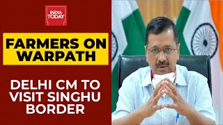 Delhi CM Arvind Kejriwal To Visit Singhu Border As Farmers' Protest Enters Day 12 | BREAKING NEWS