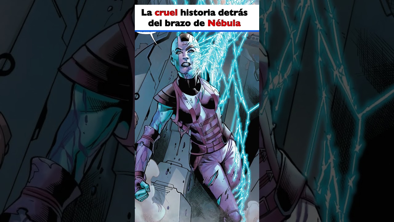 Así perdió su brazo Nébula por culpa de Gamora #shorts