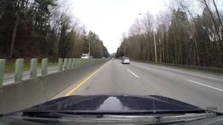 Highway 1 Through Metro Vancouver (Time Lapse)