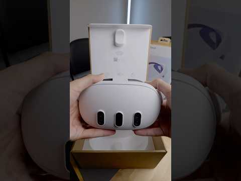 Unboxing Meta Quest 3 with accessories #metaquest3 #meta #quest3 #elitestrap #oculusquest #facebook