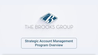 Strategic Account Management Training