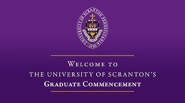 The University of Scranton 2023 Graduate Commencement