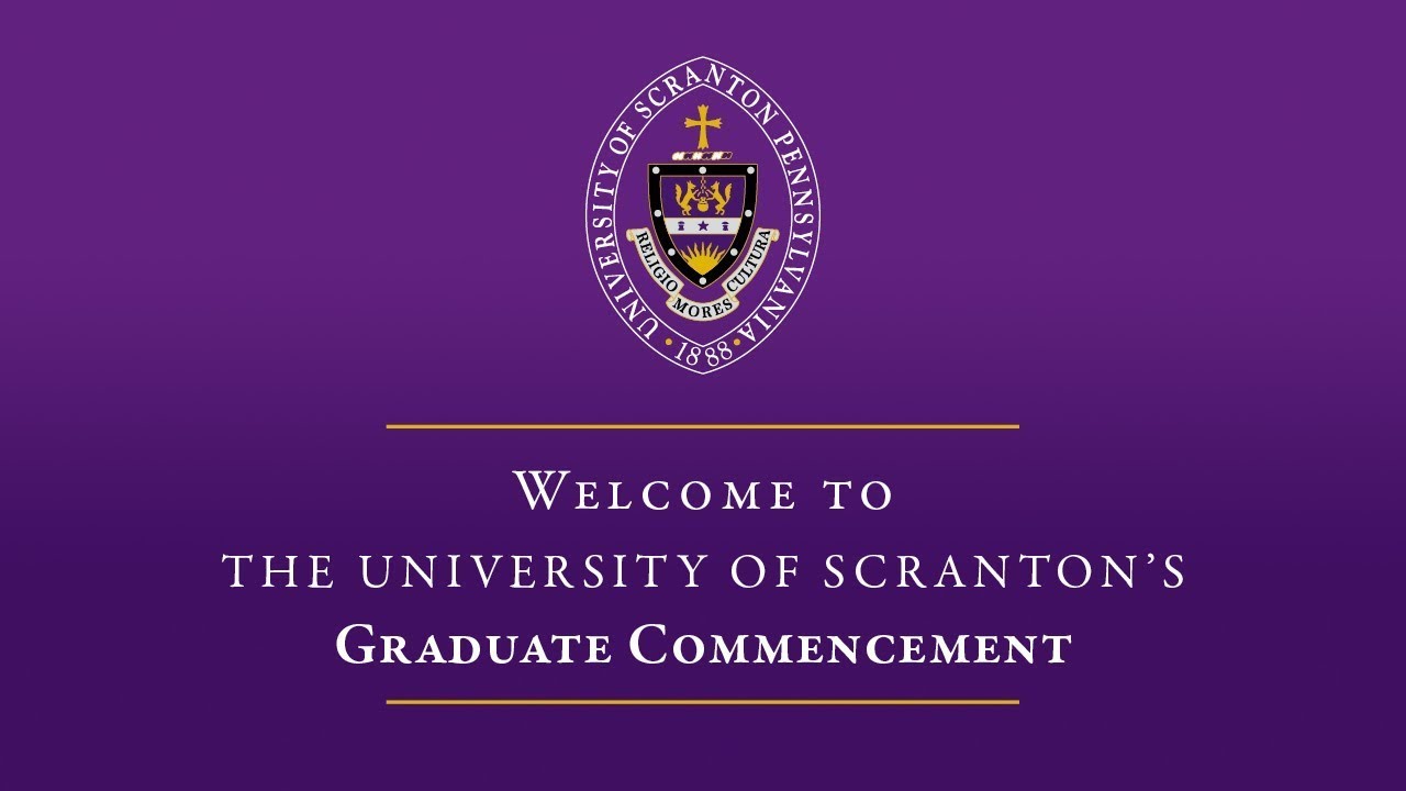 The University of Scranton 2023 Graduate Commencement YouTube