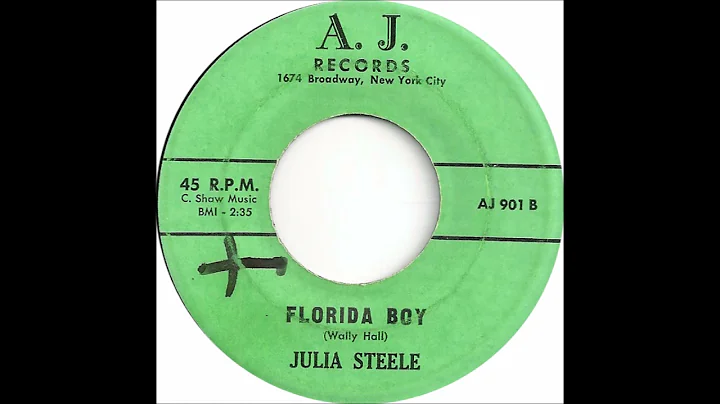 Julia Steele - Florida Boy -  A J 901 - (1962)