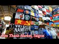 Walking tour of the Ben Thanh Market, Ho Chi Minh City, Vietnam