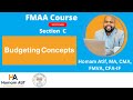 Fmaa course  lec 1 budgeting concepts