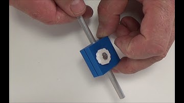 Klemblok met Tappex® inserts.